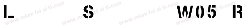 Limon Script W05 Regular英文字体下载字体转换